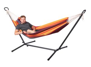 'Multi' Single Eénpersoons Hangmatset - 120 kg - Veelkleurig - 123 Hammock