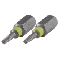 Wolfcraft Bit-set | TORX® | T8/9 | 2-delig | 1 set - 2495000