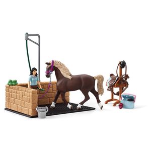 Schleich Horse Club - Wasplaats met Horse Club Emily & Luna speelfiguur