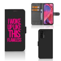 OPPO A54 5G | A74 5G | A93 5G Hoesje met naam Woke Up - Origineel Cadeau Zelf Maken OPPO A54 5G | A74 5G | A93 5G Hoesje met naam Woke Up - Origineel Cadeau Zelf Maken