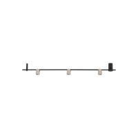 Lyora PlafondlampSirmos zwart met mokka bruin - 9088132