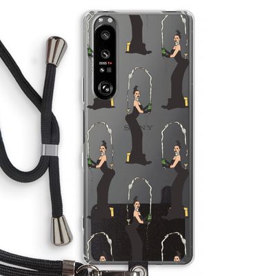Pop Some Kim: Sony Xperia 1 III Transparant Hoesje met koord