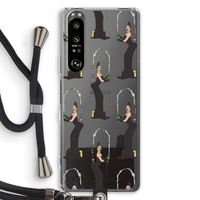 Pop Some Kim: Sony Xperia 1 III Transparant Hoesje met koord
