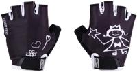 CONTEC kinderhandschoen "girly" ct glove girly black/white - m
