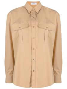 WARDROBE.NYC chemise en coton à coupe oversize - Tons neutres