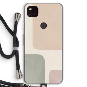 Geo #7: Pixel 4a 5G Transparant Hoesje met koord