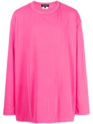 Comme des Garçons Homme Plus t-shirt à découpes - Rose