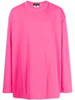 Comme des Garçons Homme Plus t-shirt à découpes - Rose