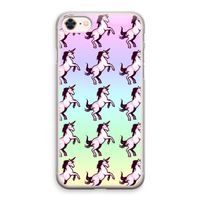 Musketon Unicorn: iPhone 8 Transparant Hoesje