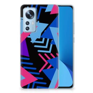 Xiaomi 12 | 12X TPU Hoesje Funky Triangle