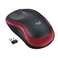 Logitech draadloze optische muis - rood M185