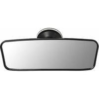 Auto achteruitkijkspiegel - met zuignap - universeel model - 18 x 6 cm - binnen spiegel   -