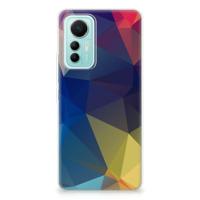 Xiaomi 12 Lite | TPU Hoesje | Polygon Dark