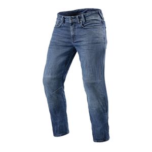 REV'IT! Detroit 2 TF, Motorjeans heren, Blauw lengte 32