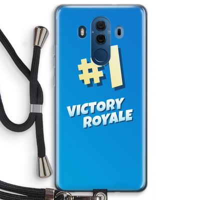 Victory Royale: Huawei Mate 10 Pro Transparant Hoesje met koord