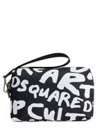 DSQUARED2 trousse de toilette à logo imprimé - Noir - thumbnail