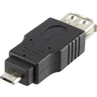 Renkforce USB 2.0 Adapter [1x Micro-USB 2.0 B stekker - 1x USB 2.0 bus A] rf-usba-07 - thumbnail