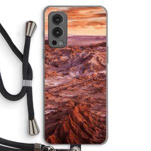Mars: OnePlus Nord 2 5G Transparant Hoesje met koord