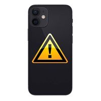 iPhone 12 mini Batterij Cover Reparatie - incl. frame - Zwart