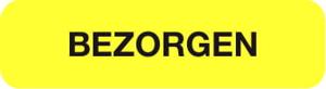 Blockland Strooketiket bezorgen 44 x 11mm