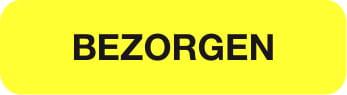 Blockland Strooketiket bezorgen 44 x 11mm