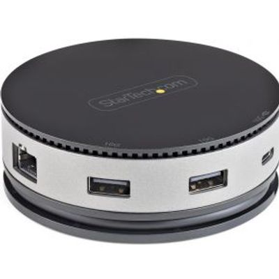 StarTech.com DKT31CHDVCM notebook dock & poortreplicator Bedraad USB 3.2 Gen 2 (3.1 Gen 2) Type-C Zw