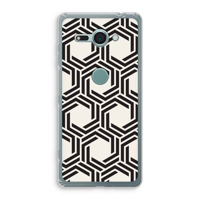 Geometrisch patroon: Sony Xperia XZ2 Compact Transparant Hoesje