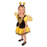Bijen kostuum voor meisjes 140  - - thumbnail