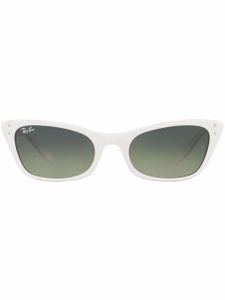 Ray-Ban lunettes de soleil Lady Burbank à monture papillon - Blanc