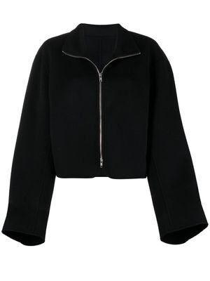 Filippa K veste zippée en cachemire et laine mélangés - Noir