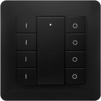 Draadloze schakelaar Zigbee 4 groepen Zwart - thumbnail