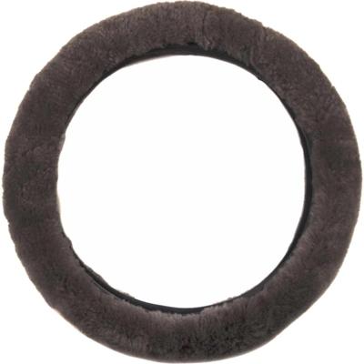 Grijze schapenvacht autostuurhoes