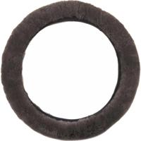 Grijze schapenvacht autostuurhoes