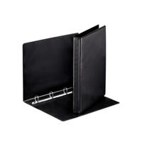 Presentatieringband Esselte Essentials panorama A4 4-rings D-mechaniek 30mm zwart