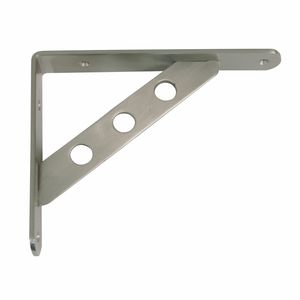 AMIG Plankdrager/steun Heavy Support - metaal - zilver - H250 x B195 mm - Tot 330 kg