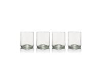 Rebottled glazen - short tumbler - 4-pack - clear