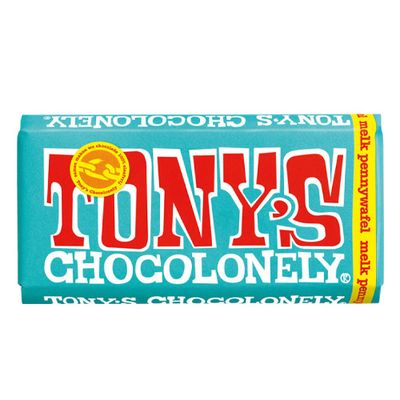 Tony&apos;s Chocolonely - Melk Pennywafel - 180g