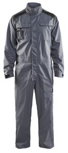 Blåkläder Overall Industrie 60541800 | Grijs/Zwart | Maat 52 - 7330509360439