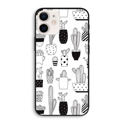 Cactusmotief: iPhone 12 Biologisch afbreekbaar hoesje