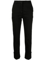 Antonelli pantalon chino court à coupe slim - Noir - thumbnail