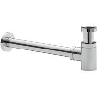 Wiesbaden Star Laag Sifon 5/4 inch x 32 mm Chroom