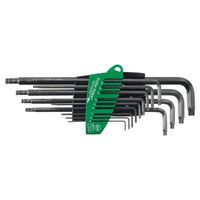 TORX Inbussleutelset Wiha SB366RHZ13, 13-delig in blister 36487 TORX Inbussleutelset Wiha SB366RHZ13, 13-delig in blister 36487