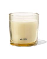 HEMA Geurkaars in glas ⌀10x10cm vanille (lichtgeel)