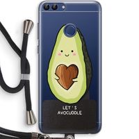 Avocuddle: Huawei P Smart (2018) Transparant Hoesje met koord