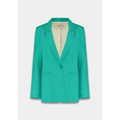 Harper & Yve - Blauw | Dames | Blazer | Blauw | 4XL | regular | Kamst mode