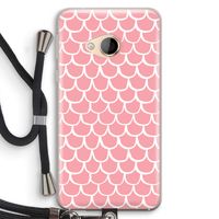 Dakpannetjes: HTC U Play Transparant Hoesje met koord Dakpannetjes: HTC U Play Transparant Hoesje met koord