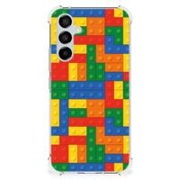 Samsung Galaxy A54 Doorzichtige Silicone Hoesje Blokken