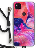 Earth And Ocean: Pixel 4a 5G Transparant Hoesje met koord