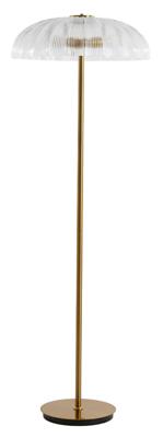 Light & Living Vloerlamp 'Fungo' Glas, 2-lamps, kleur Transparant