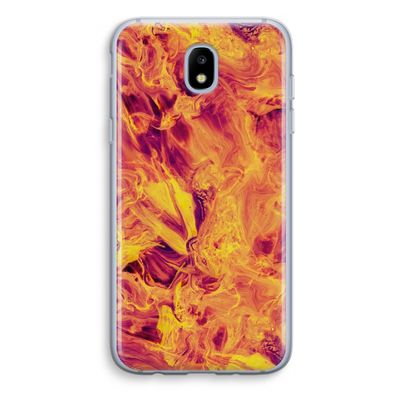 Eternal Fire: Samsung Galaxy J5 (2017) Transparant Hoesje